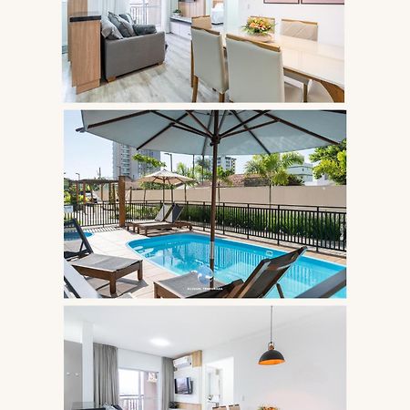 דירות Piçarras Apartamento 150M Da Praia Com Sacada, Wi-Fi Ar Condicionado, Piscina, Portaria 24H, Playground E Vaga De Garagem מראה חיצוני תמונה