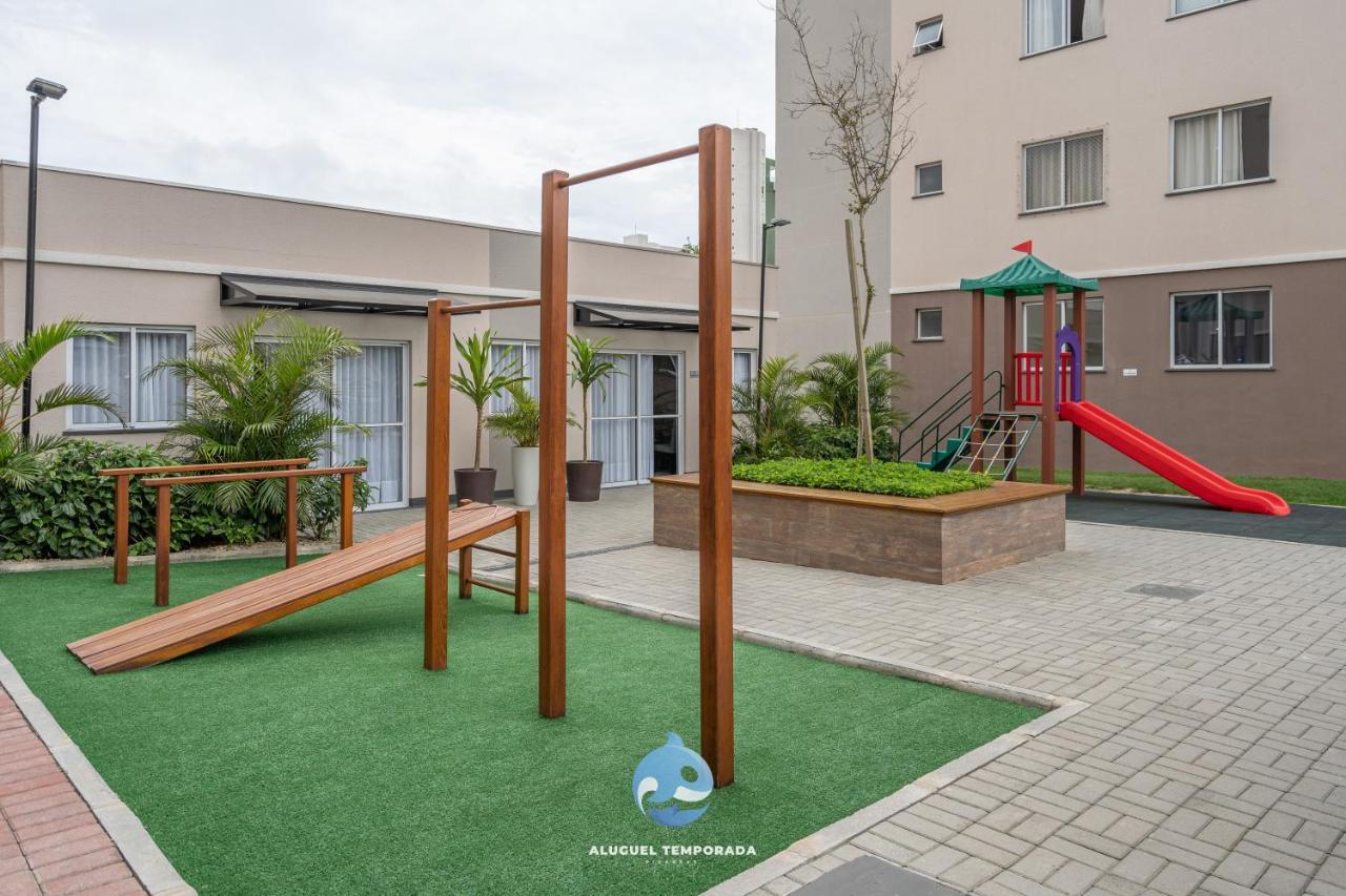 דירות Piçarras Apartamento 150M Da Praia Com Sacada, Wi-Fi Ar Condicionado, Piscina, Portaria 24H, Playground E Vaga De Garagem מראה חיצוני תמונה