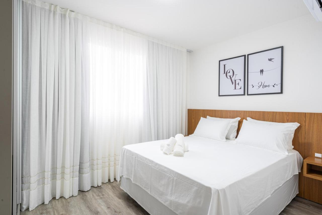 דירות Piçarras Apartamento 150M Da Praia Com Sacada, Wi-Fi Ar Condicionado, Piscina, Portaria 24H, Playground E Vaga De Garagem מראה חיצוני תמונה