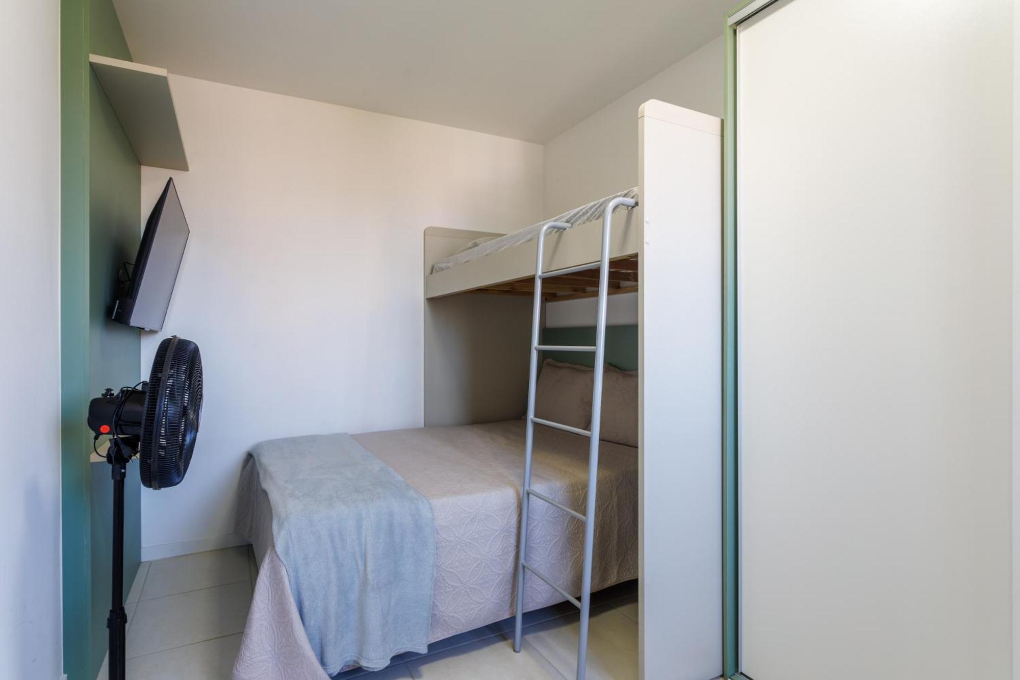 דירות Piçarras Apartamento 150M Da Praia Com Sacada, Wi-Fi Ar Condicionado, Piscina, Portaria 24H, Playground E Vaga De Garagem חדר תמונה