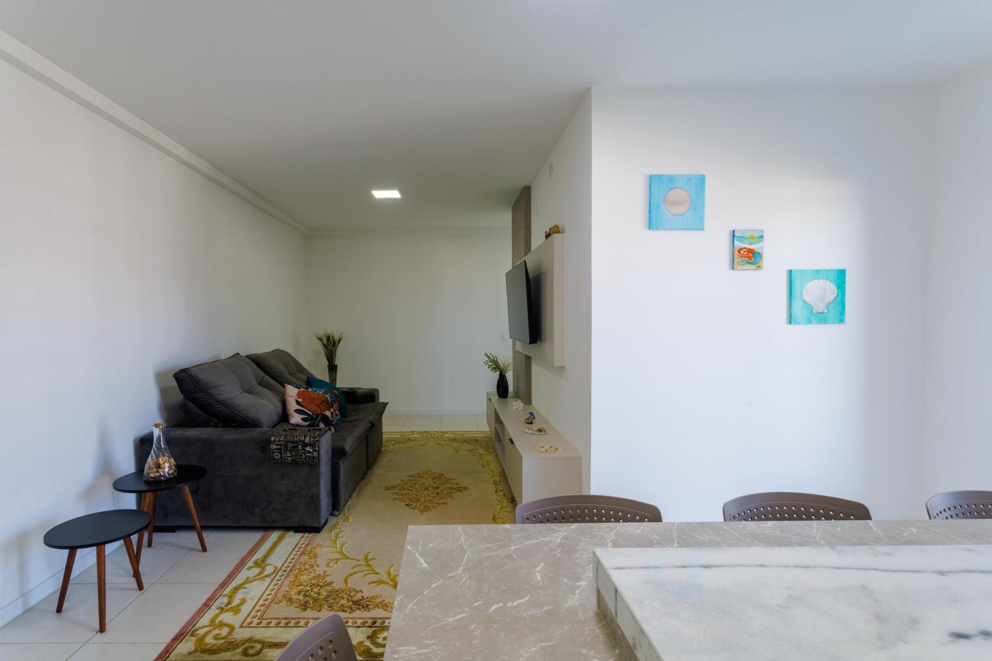 דירות Piçarras Apartamento 150M Da Praia Com Sacada, Wi-Fi Ar Condicionado, Piscina, Portaria 24H, Playground E Vaga De Garagem חדר תמונה